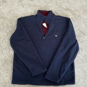 Brooks brothers. Men’s medium fleece. Quarter zip. NWT